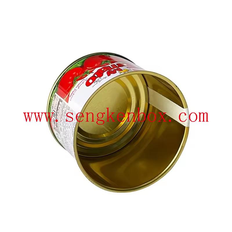 Food grade tin can