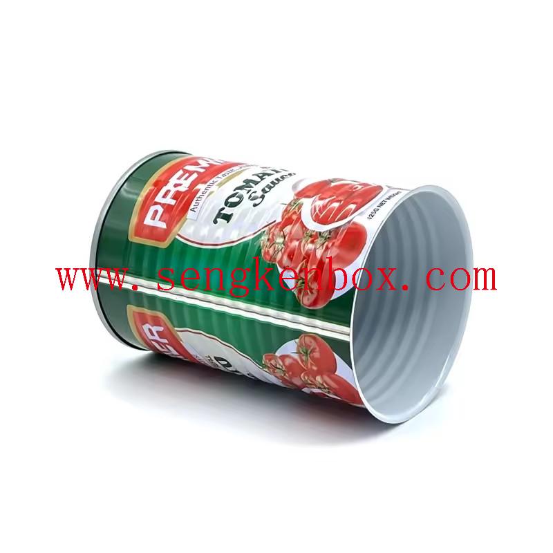 Tin can gallon packaging