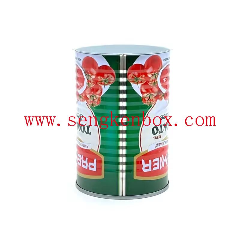 Tin can supplement packaging