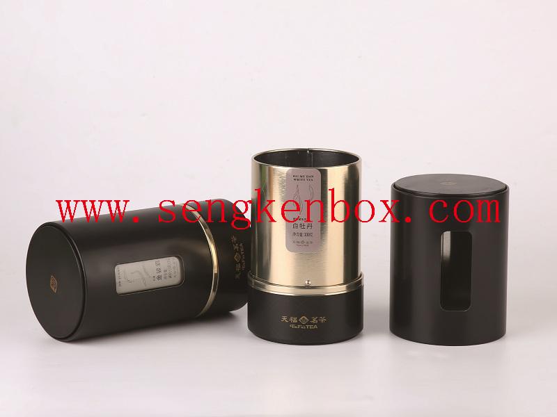 Luxury Cylinder Metal Container