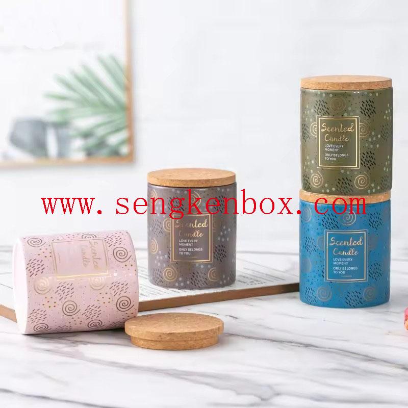 Ceramic Jars with Cork Lid