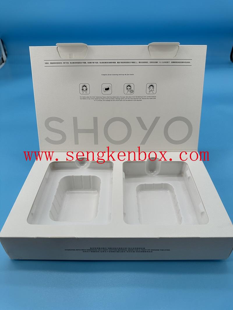 paper boxes packaging for soap with clear window