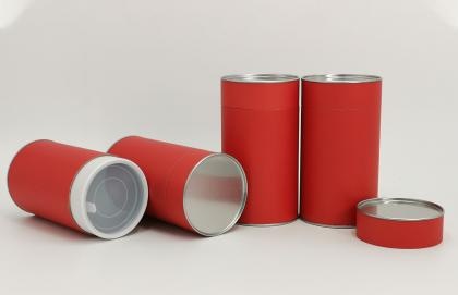 Dust-proof Plastic Cover Tea Cans Packaging