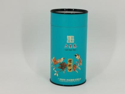 Tea Cans Packaging With Black Metal Lid