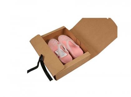 Thin Kraft Paper Clothing Foldable Paper Box