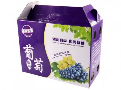 Fruit And Grape Collision-Proof Paper Box