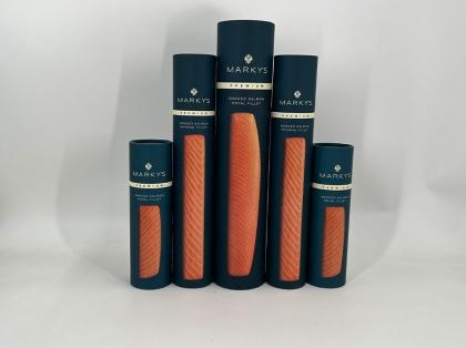 Environmental Protection Smoked Salmon Royal Fillet Tube