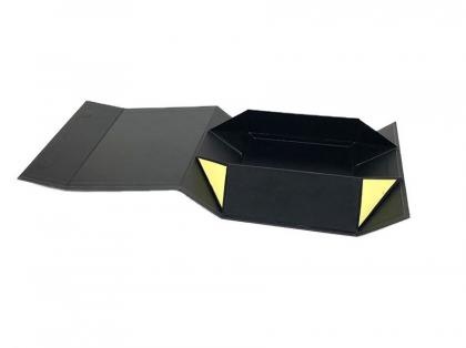 Hair Extension Black Matte Packaging Box