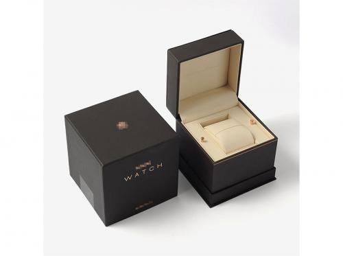 Leather Wrist Watch Cases Storage Packaging Box