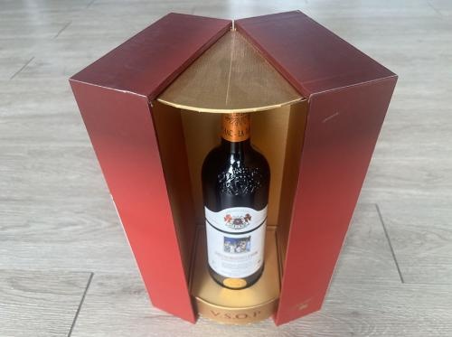 OEM and ODM double opening wine packaging gift boxes For Sale