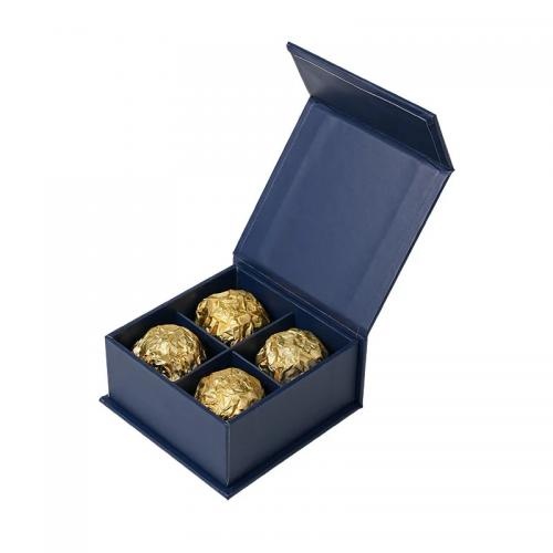 OEM and ODM Customized Luxury Magnetic Chocolate Candy Box with Divider For Sale