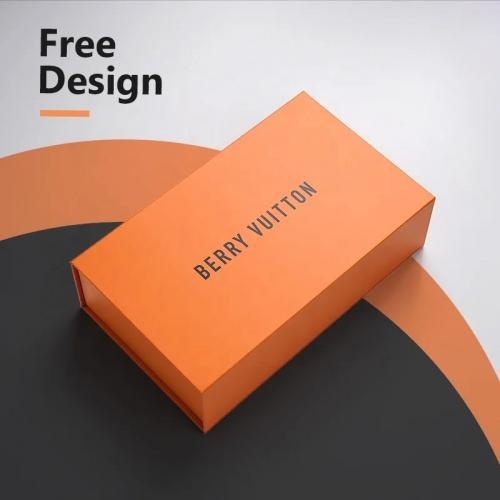 OEM and ODM Factory Direct Custom Gift Box with Magnetic Flap For Sale