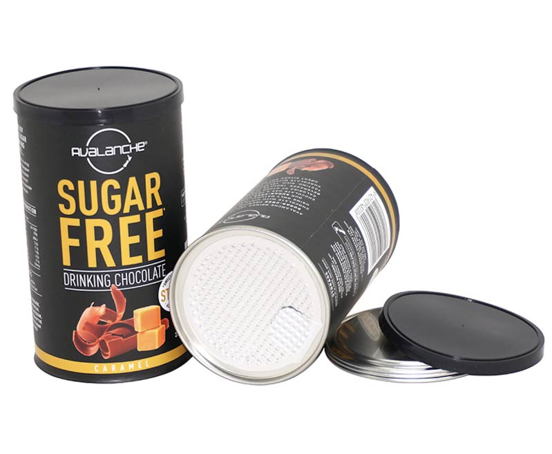 Application of Aluminum Foil Easy Peel Off Lids on Composite Paper Cans 